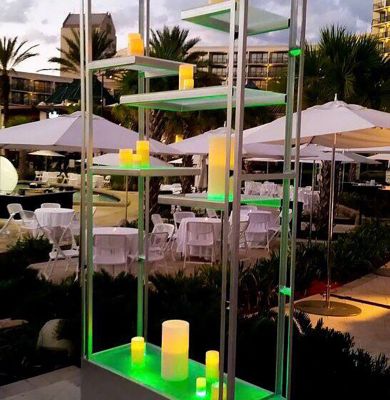 Custom branded photo moment at LaPlaya Beach and Golf Resort