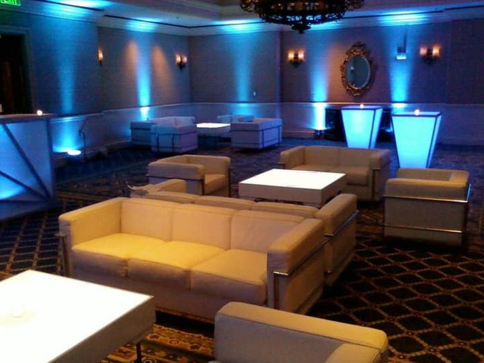 Event Seating rental by Florida Event Decor