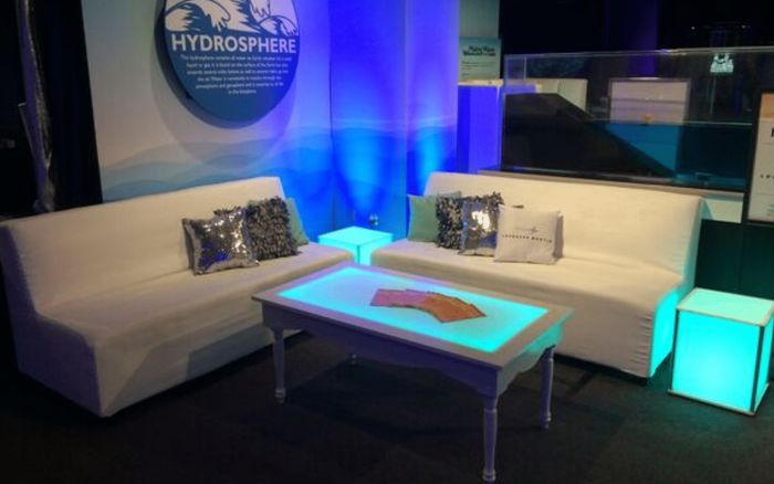 Lighting rental by Florida Event Decor