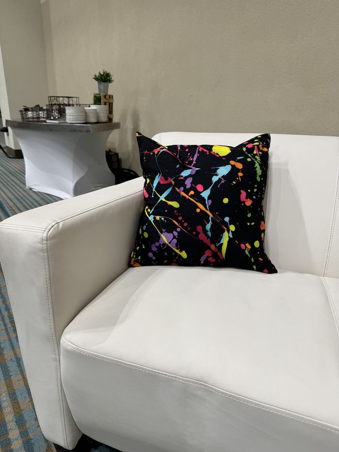 Pillows rental by Florida Event Decor