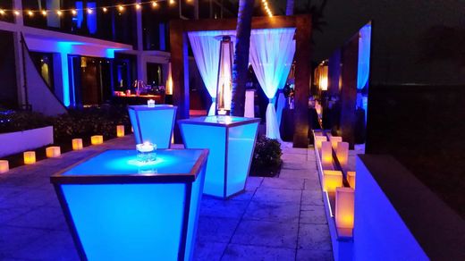 Nautical themed event decor